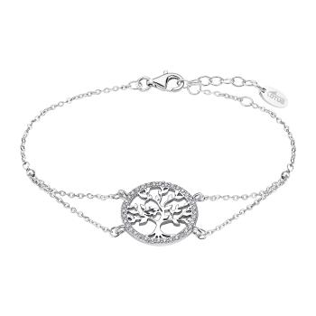 Lotus Silver Brățară delicată din argint Pomul vieții cu zirconii limpezi LP1746-2 / 1