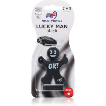 Real Fresh Lucky Man Black parfum pentru masina 1 buc