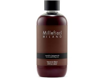 Millefiori Milano Rezervă de umplere pentru difuzorul de aromă Natural Santal și bergamotă 250 ml