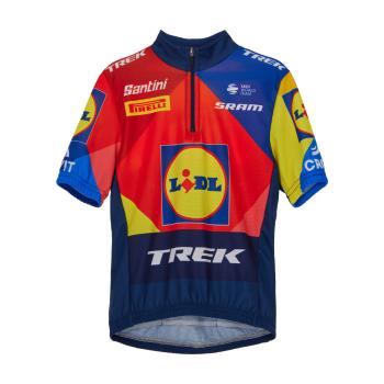 
                         Tricou de ciclism cu mânecă scurtă - LIDL TREK 2025 
                