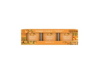 Yankee Candle Set de lumânări votive in sticlă Farm Fresh Peach 3 x 37 g