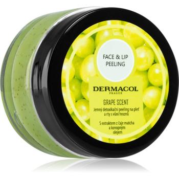 Dermacol Face & Lip Peeling Grape peeling de curățare profundă buze si obraz 50 ml