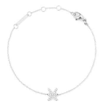 Daniel Wellington Brățară tip lanț de oțel cu simbolul zodiacal Pești Crystal Zodiac DW00400942