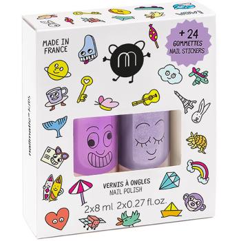 Nailmatic Kids set pentru copii WOW Set: Marshi, Piglou