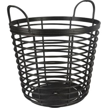 Coș de grădină Downey antracit, 37,4 x în.40 cm ,lemn ecologic, antracit