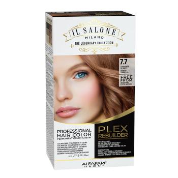 Alfaparf Milano Vopsea permanentă de păr Plex Rebuilder (Permanent Color Cream) 7.7