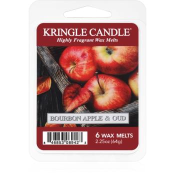 Kringle Candle Bourbon Apple & Oud ceară pentru aromatizator 64 g