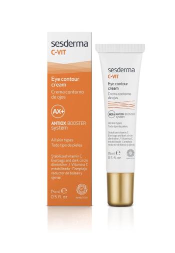 Sesderma Cremă de Ochi Cremă (Eye Contour Cream) C-VIT AX + (Eye Contour Cream) 15 ml