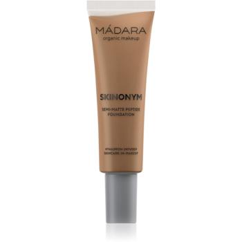 MÁDARA Skinonym Semi-Matte Peptide machiaj persistent cu peptide culoare #75 Auburn 30 ml