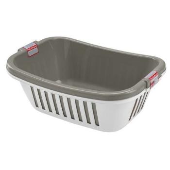 Set coș de rufe Heidrun din 2 piese , 58 x 40 x 23cm