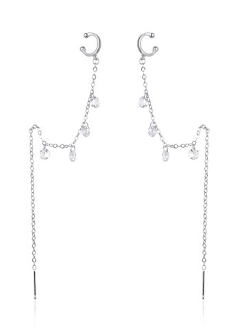 Agato Cercei lungi cu zircon AGT-E024VW-EC