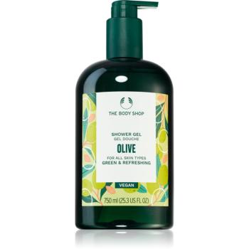 The Body Shop Shower Gel Olive gel de dus hidratant vegan 750 ml