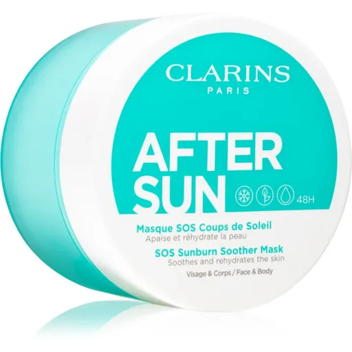 Clarins After Sun SOS Sunburn Soother Mask masca -efect calmant dupa expunerea la soare 100 ml