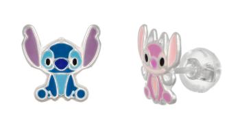 Disney Cercei asimetrici din argint Lilo & Stitch ES00088SL.CS