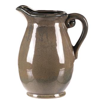 Ulcior din ceramică gri, 18 x 20 x 28 cm, mare, 28 cm