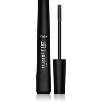 L’Oréal Paris Telescopic Lift Extra Black rimel pentru volum, foarte negru pentru volum și gene curbate 9,9 ml