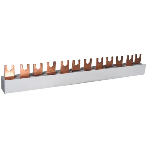 Busbar IZ10/L1NL2NL3N/54, tip furca, 54 module, 63A Eti 002921279