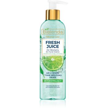 Bielenda Fresh Juice Lime gel de curatare micelar 190 g