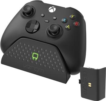 Töltőállomás VENOM VS2880 Xbox Series S/X & One Black Single Docking Station + 1 akkumulátor