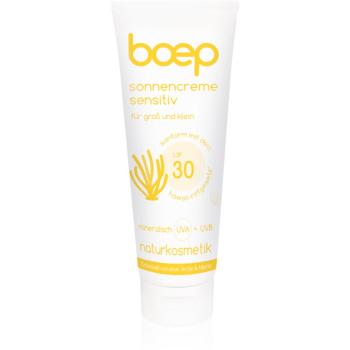 Boep Natural Sun Cream Sensitive protectie solara pentru copii SPF 30 100 ml