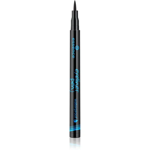 essence Eyeliner Pen eyeliner rezistent la apă culoare 01 Black 1 ml