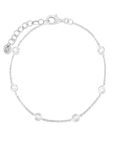 Liu Jo Brățară atemporală din oțel cu zircon Essential LJ2470