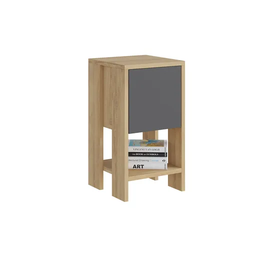 Noptieră Ema Oak, maro deschis