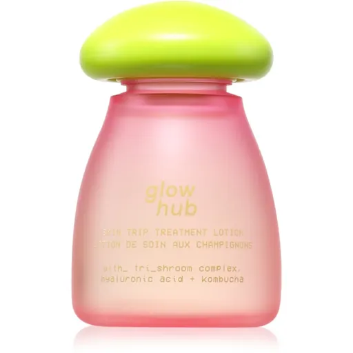 Glow Hub Skin Trip Treatment Lotion îngrijire hidratantă pentru ten cu acid hialuronic 45 ml