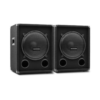 Auna Pro PW-1010-SUB MKII, o pereche de subwoofere PA pasive, 10" (25,4 cm) subwoofer, 300 W