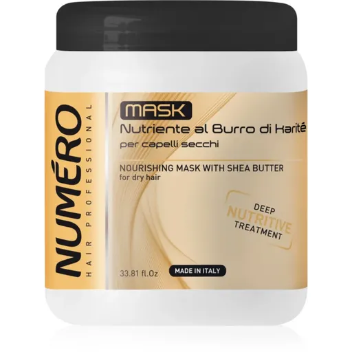 Brelil Professional Nourishing Mask masca hranitoare unt de shea pentru par uscat 1000 ml