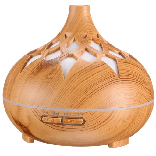 Difuzor arome Sixtol Palm, lemn deschis, 500 ml, maro deschis