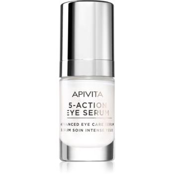 Apivita 5-Action Eye Serum ser intensiv zona ochilor 15 ml