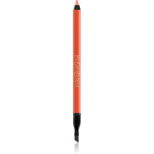 Yves Saint Laurent Lines Liberated Eyeliner dermatograf persistent pentru femei 12 Obsessive Tangerine 1.2 g
