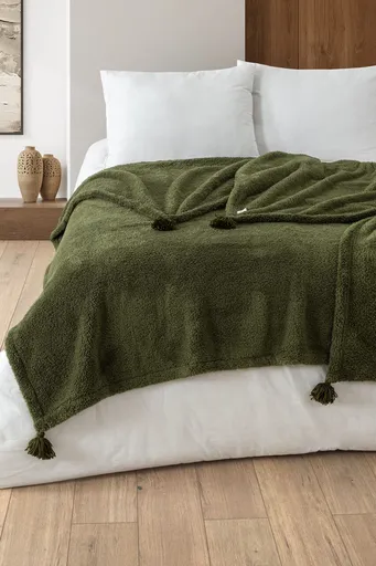 Patura Double, L'essentiel Maison, Puffy Wellsoft, Poliester, Kaki