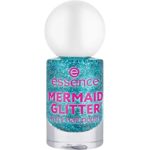 essence Lac mini de unghii (Mini Nail Polish) 5 ml 07 Mermaid Glitter