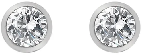 Hot Diamonds Cercei din argint cu topaz și diamant autentic Willow DE584