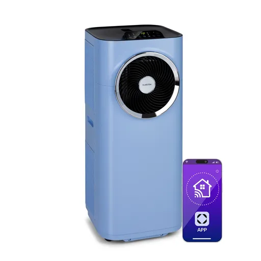 Klarstein Kraftwerk Smart 12K, aer condiționat portabil, 3 în 1, 12000 BTU, control prin aplicație, telecomandă