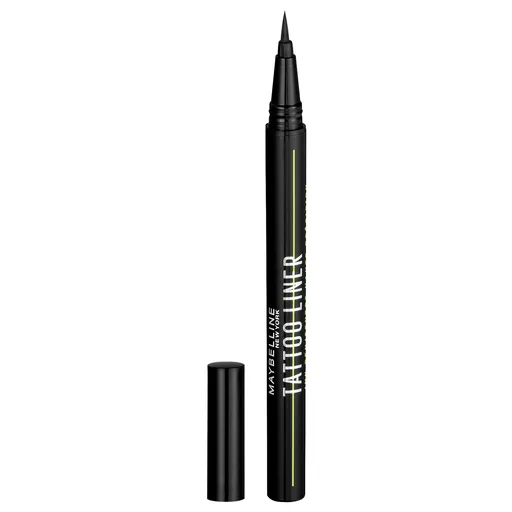 Maybelline Linii de ochi lichide in stilou Tattoo Liner (Ink Pen) 1 ml Black