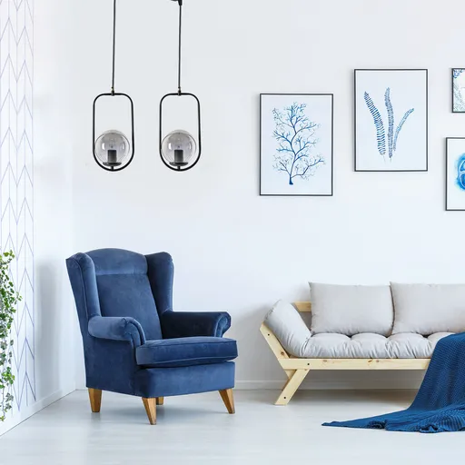 Lustra, Opviq, 846STL2884, Negru