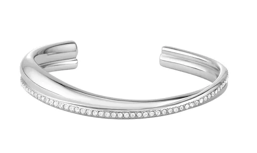 Hugo Boss Brățară masivă din oțel cu cristale Lena 1580777