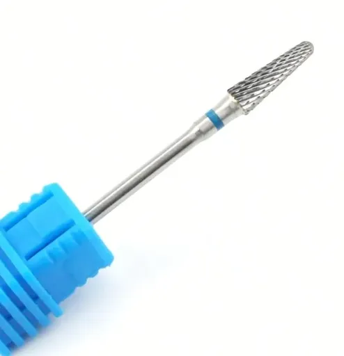 Bit (Cap) Freza Unghii Carbid pentru Gel - Under Refill - Albastru - 15629175