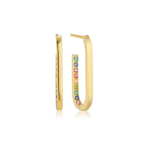 Sif Jakobs Cercei ovali placați cu aur Capizzi SJ-E42212-XCZ-YG