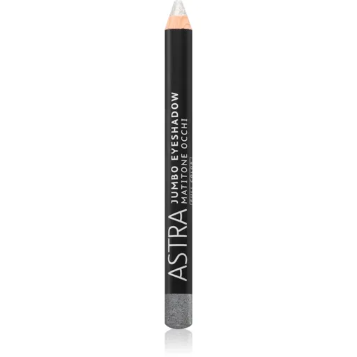 Astra Make-up JUMBO GLITTER eyeliner khol cu particule stralucitoare culoare 0030 white sheen 3 g
