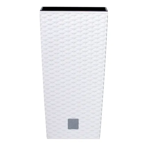 Recipient ghiveci Rato Square, alb, alb, S