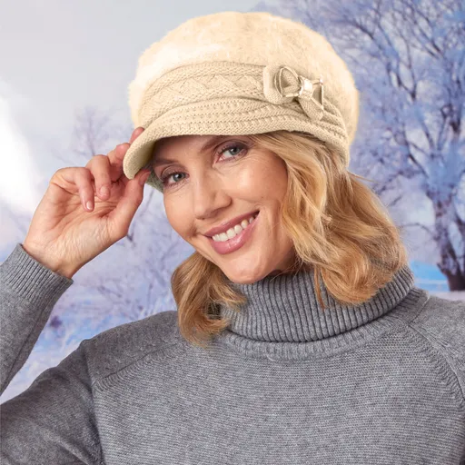 Șapcă din blană artificială