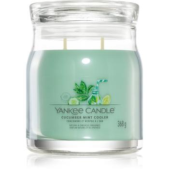 Yankee Candle Cucumber Mint Cooler lumânare parfumată Signature 368 g