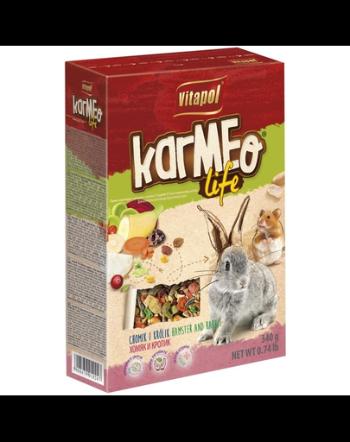 VITAPOL Hrana pentru hamsteri si iepuri, cu fructe si legume 340 g