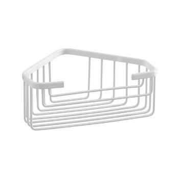 GEDY 2483-02 Smart sarokpolc zuhanyzóhoz, 20 x 8 x 15,1 cm, fehér, fehér