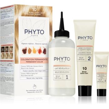 Phyto Color culoare par fără amoniac culoare 10 Extra Light Blonde 1 buc