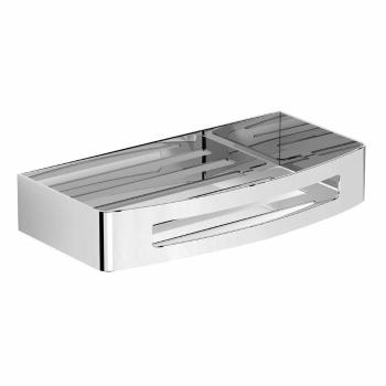 GEDY 2417 Raft de duș inteligent, 30 x 4,5 x 12,8cm, oțel inoxidabil lustruit